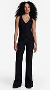 Smythe Wide Leg Cuffed Trouser