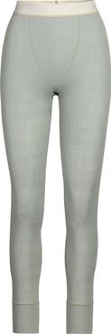 SKIMS Logo Pointelle Cotton Thermal Leggings