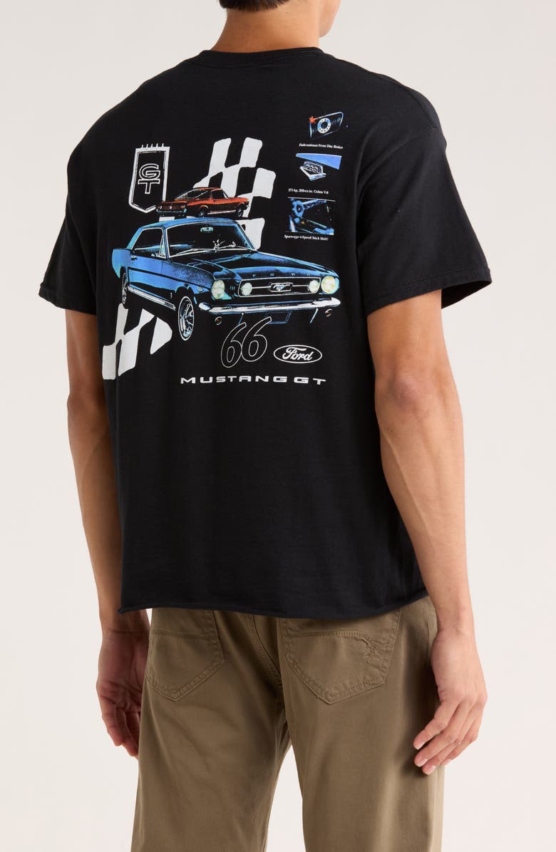 Merch Traffic Ford Mustang '66 Graphic T-Shirt, Alternate, color, Solid Black
