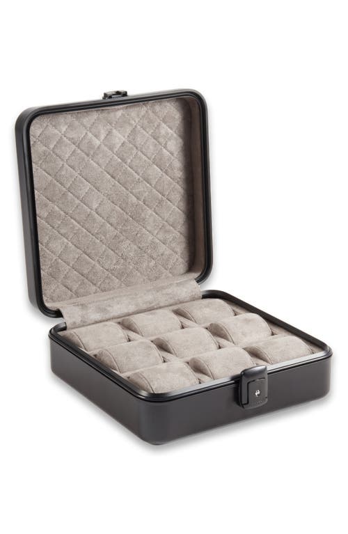 Bey-berk Prague Nine-watch Case In Black