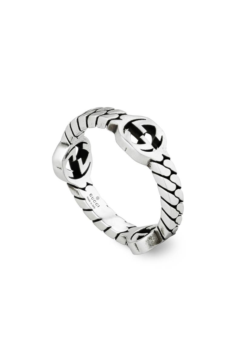 Gucci Interlocking-G Ring, Alternate, color,