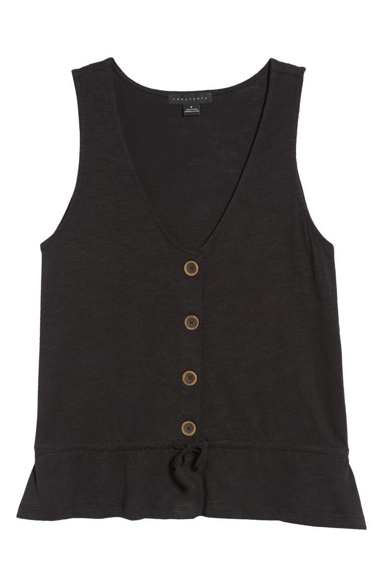Sanctuary Heartstrings Button Tank, Alternate, color,