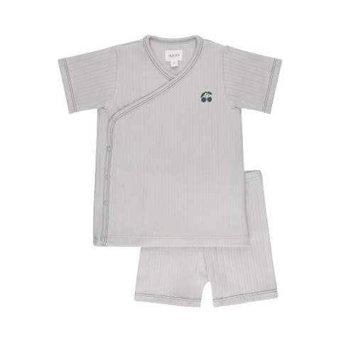 Embroidered Cherry Collection - Lounge Set (Baby)