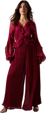 Coast Soft Chiffon Frill Jumpsuit