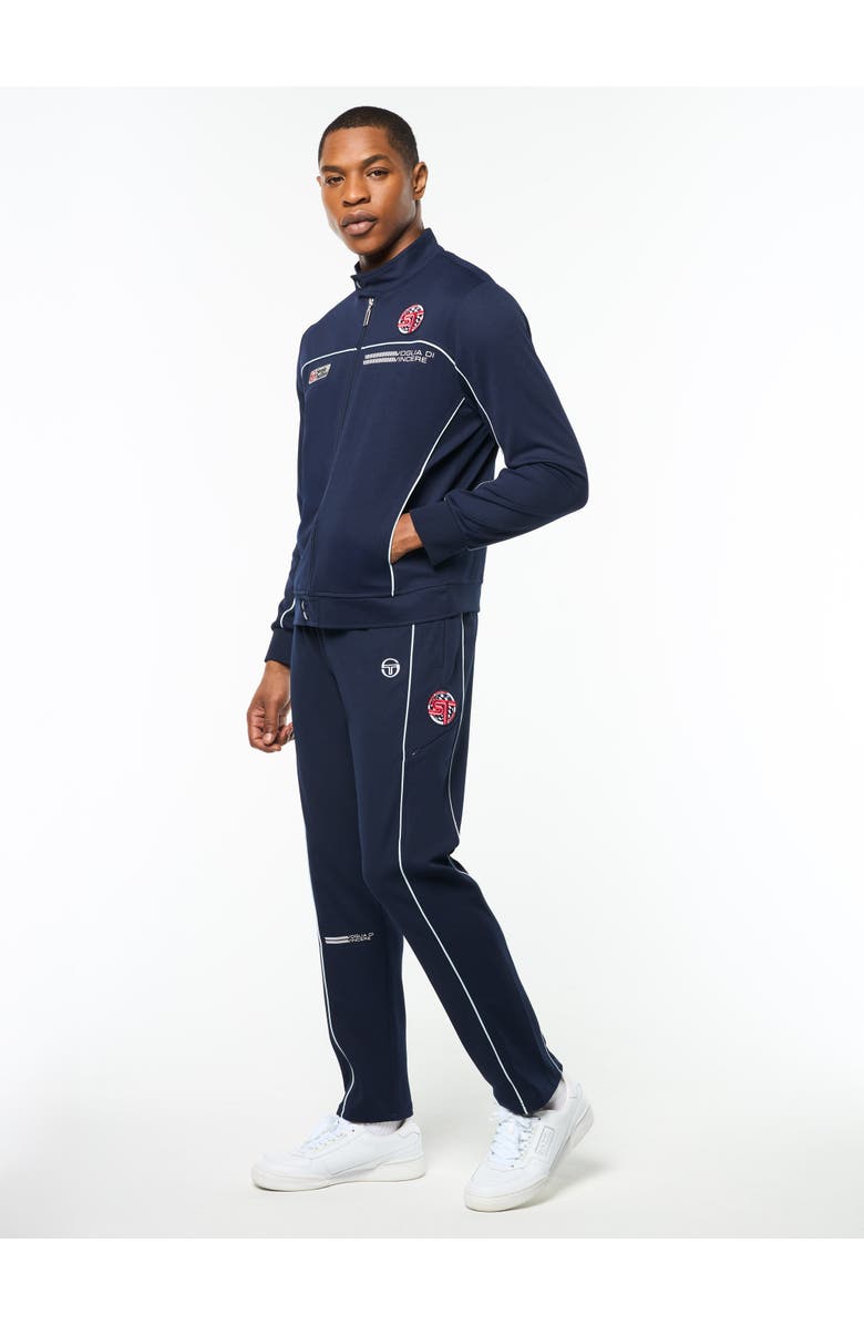 Sergio Tacchini Macchina Track Jacket, Alternate, color, Maritime Blue