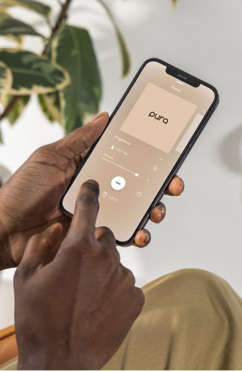 Pura X Illume Balsam & Cedar Smart Fragrance Diffuser Refill In White