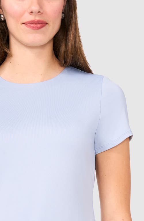 Halogenr Halogen(r) Essential Compression T-shirt In Blue Fog