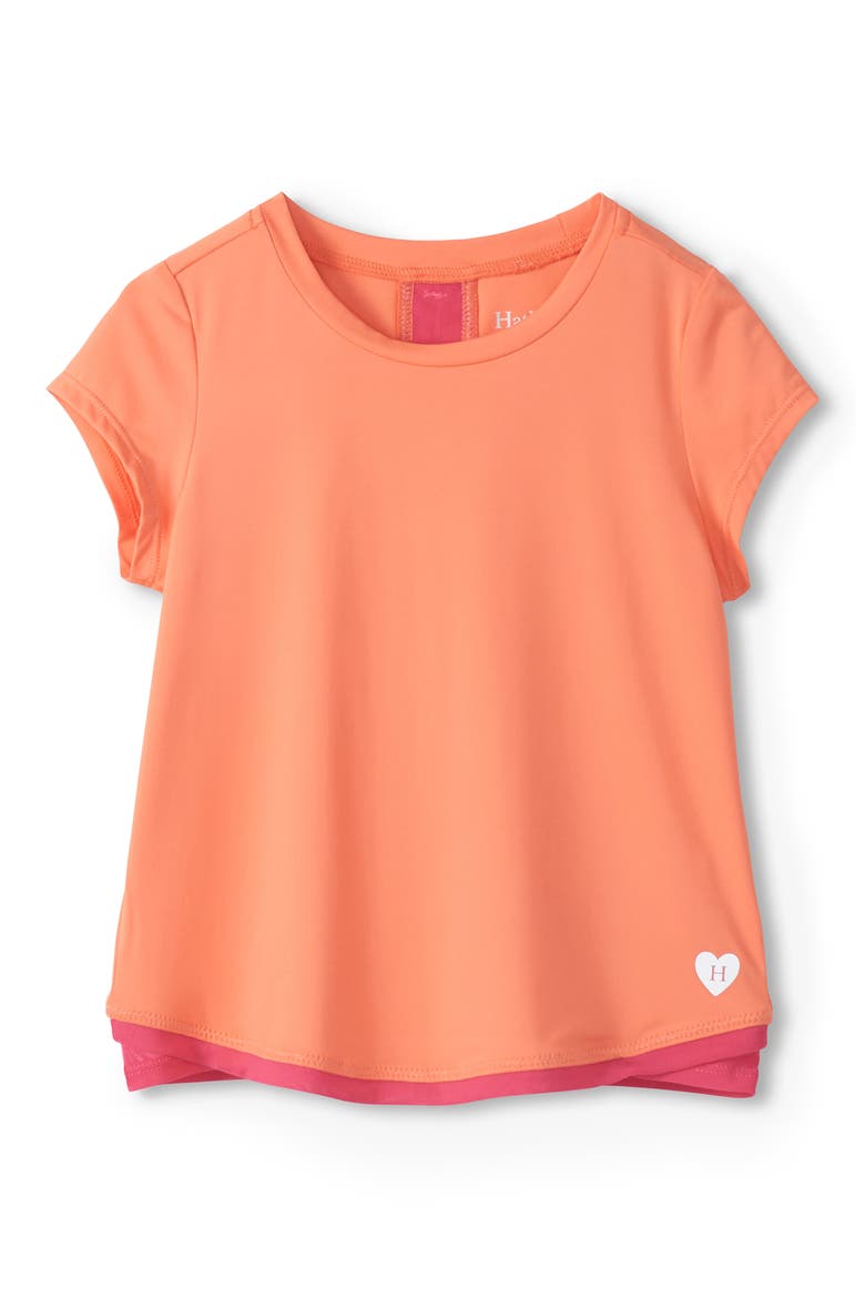 Kids' Colorblock T-Shirt, Main, color, ORANGE