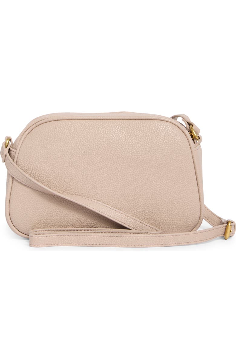Tahari Trapezoid Camera Crossbody Bag, Alternate, color, Taupe