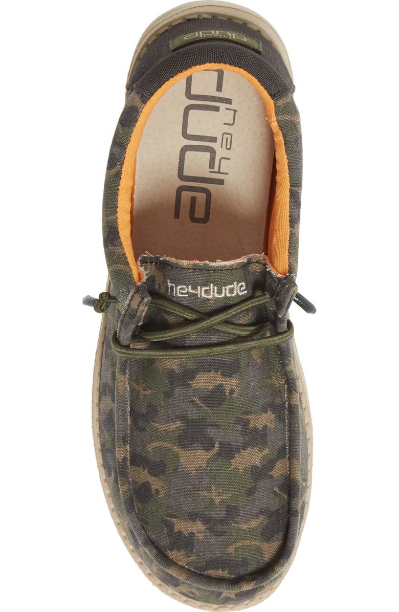 Hey Dude Wally Print Moc Toe Sneaker, Alternate, color,