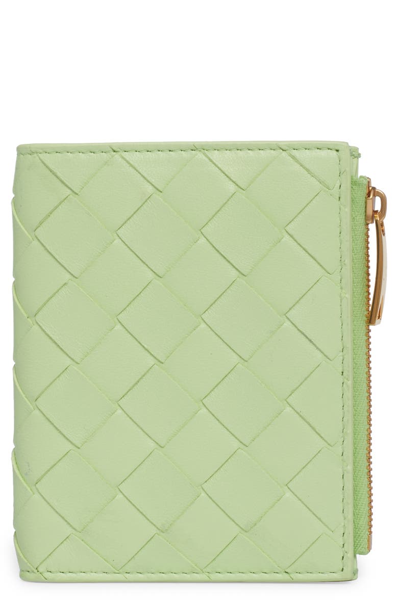 Bottega Veneta Small Intreccio Bifold Leather Wallet, Main, color, 