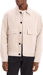 Theory Perfect Corduroy Button-Up Jacket