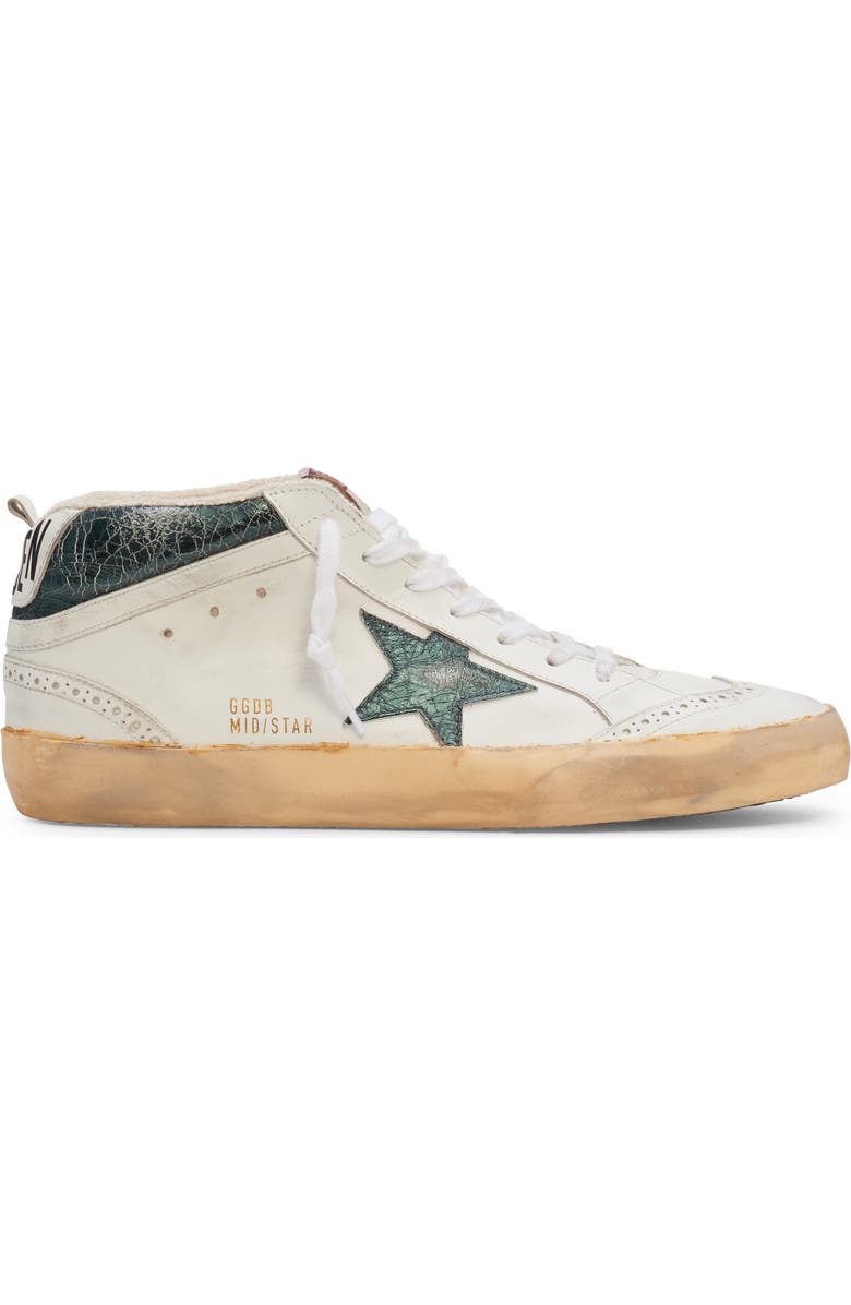 Golden Goose Mid Star Sneaker, Alternate, color,