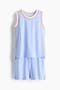  Light Blue/Striped