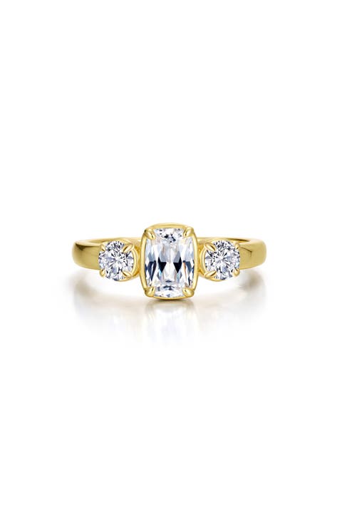 Regal Three Simulated Diamond Ring