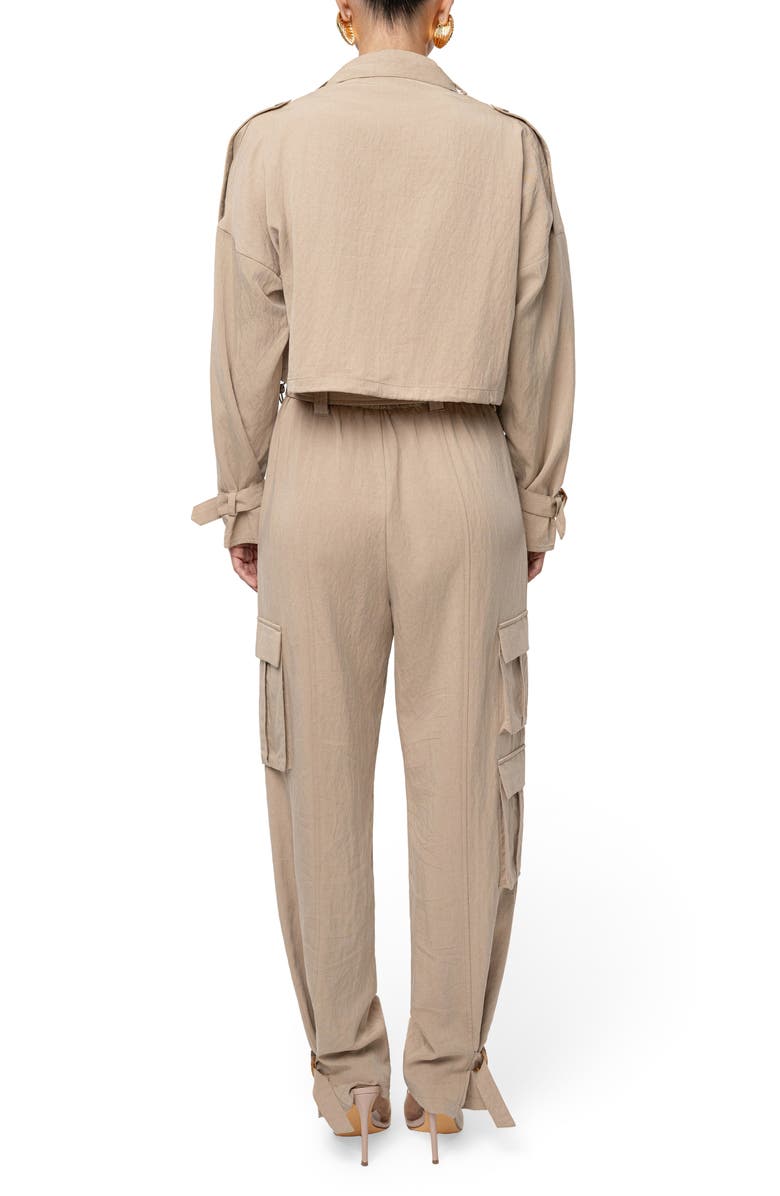 JLUXLABEL Wanderlust Long Sleeve Crop Top, Alternate, color,