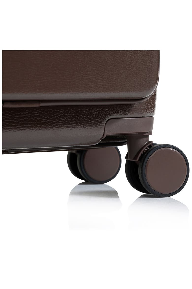 Onyx 21.5-Inch Expandable Hardside Spinner Carry-On, Alternate, color, BROWN