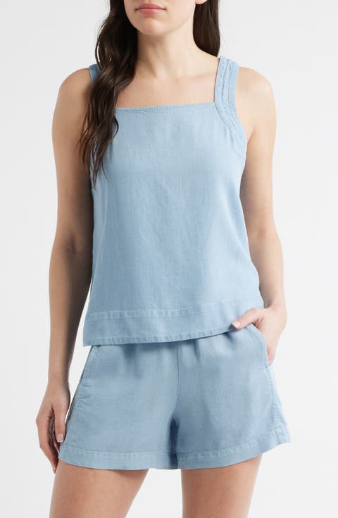Back Tie Sleeveless Top