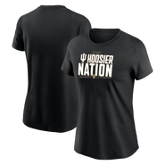 Nike Women's  Black Indiana Hoosiers College Football Playoff 2025 National Champions Run Stopper T-Shirt