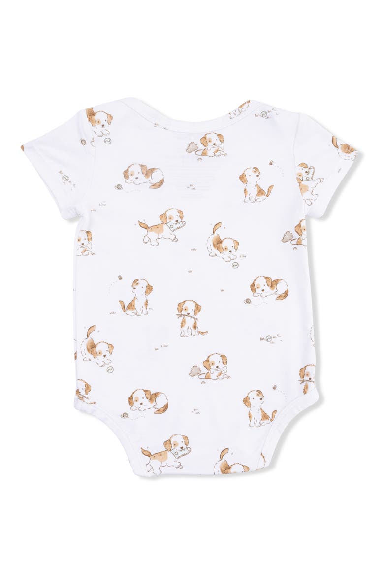 Explorer Puppy Bodysuit, Alternate, color, IVORY