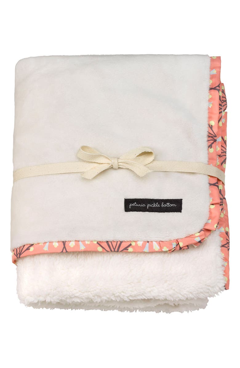 Petunia Pickle Bottom Receiving Blanket, Main, color, 