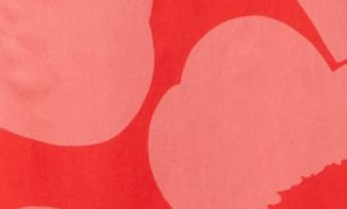 Marimekko Voimakukka Unillo Cotton Pants In Red Pink