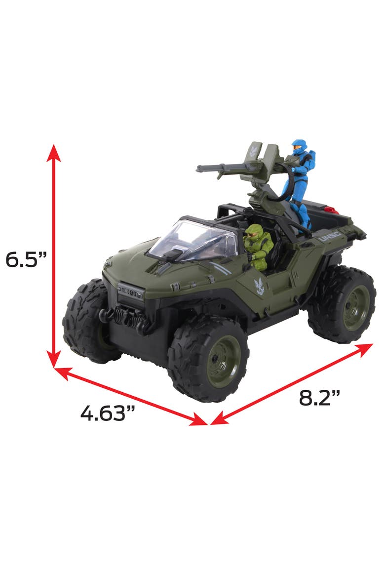 Battle Hog UNSC Warthog Remote Contol Vehicle, Alternate, color, Multicolored