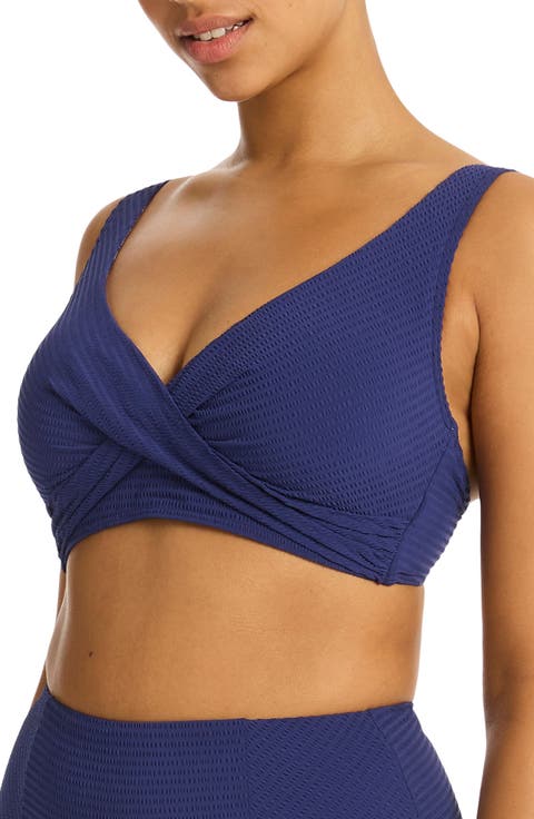 Cross Front Multifit Bikini Top