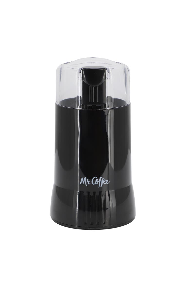 4-12 Cup Electric Coffee Grinder with Safety Switch, Main, color, Black