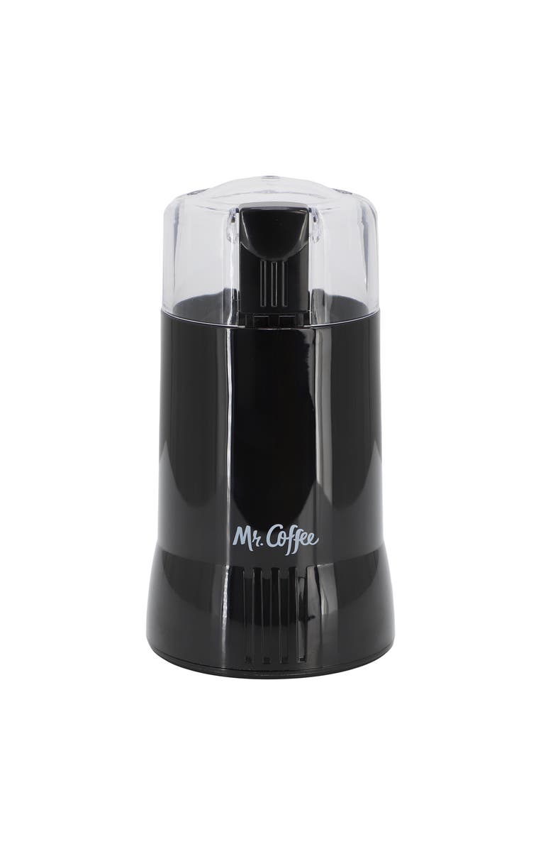 Mr. Coffee 4-12 Cup Electric Coffee Grinder with Safety Switch in Black, Main, color, Black