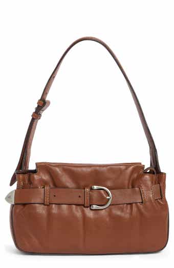 Heather Leather Shoulder Bag