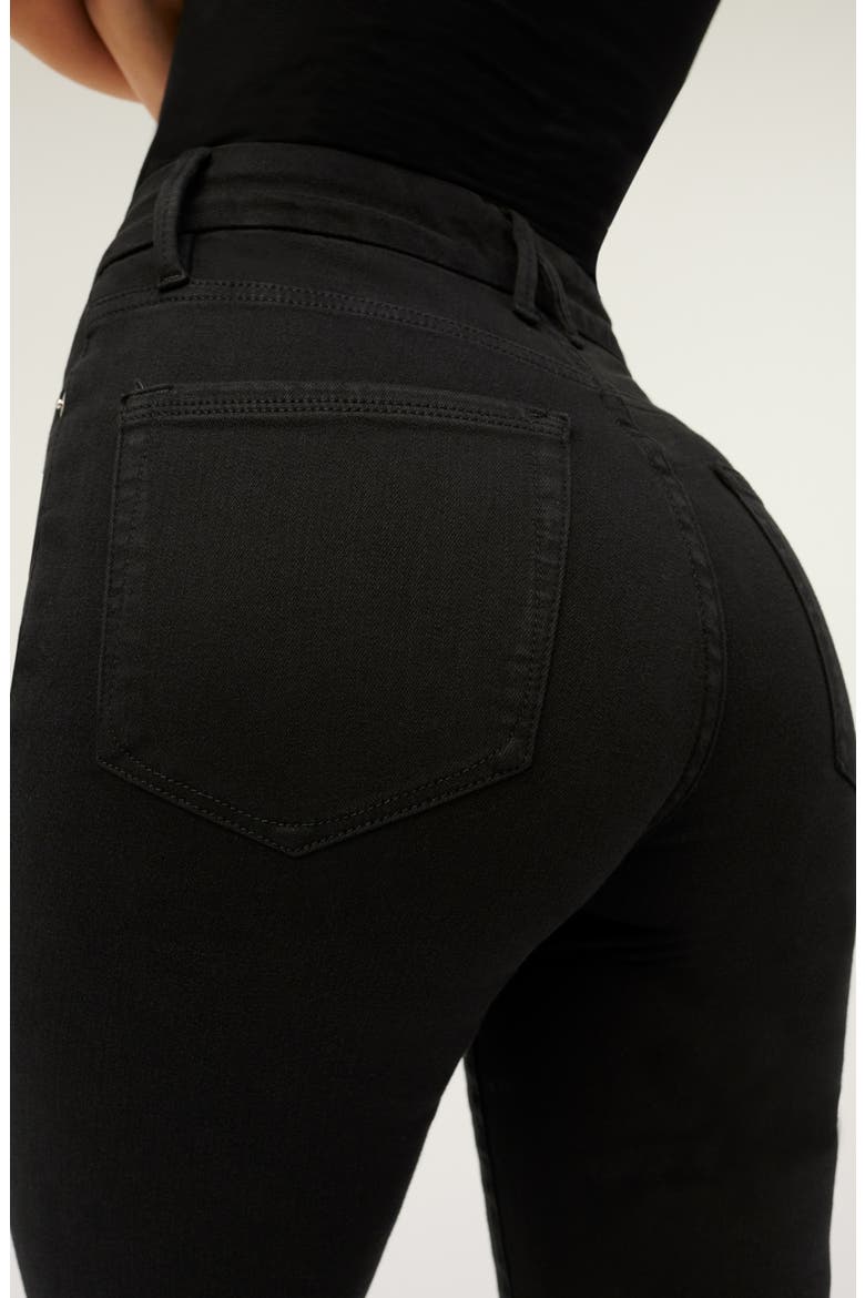 Good Legs High Waist Crop Skinny Jeans, Alternate, color, BLACK002