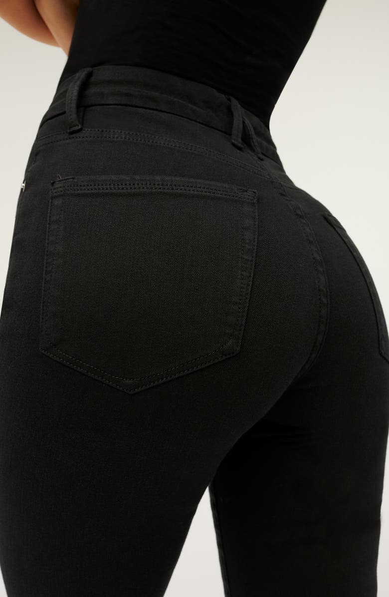 Good American Good Legs High Waist Crop Skinny Jeans, Alternate, color, 