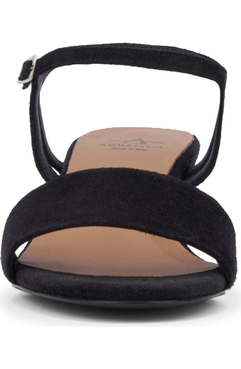 Aquatalia Kristena Water Repellent Ankle Strap Sandal, Alternate, color,