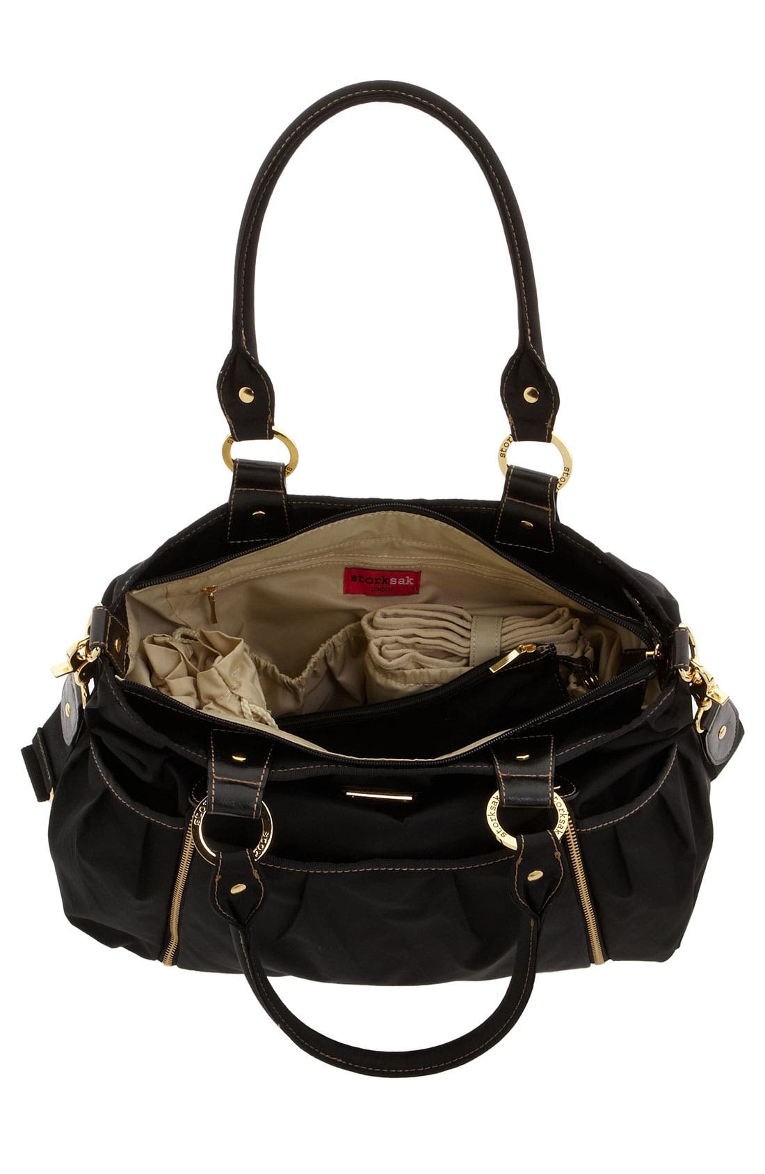 Storksak 'Olivia' Nylon Diaper Bag, Alternate, color, 