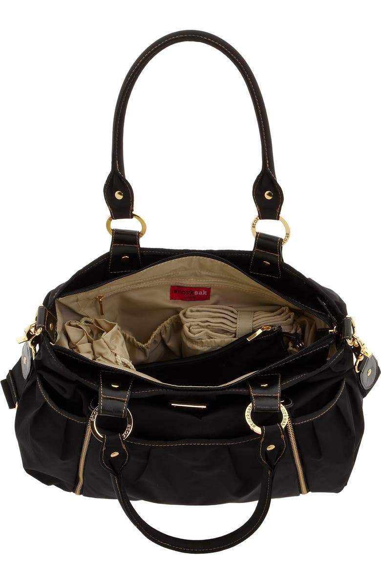 Storksak 'Olivia' Nylon Diaper Bag, Alternate, color,