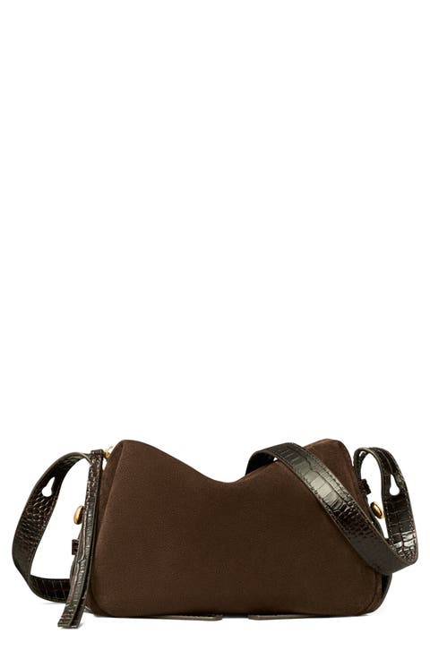 Romy Suede Crossbody Bag