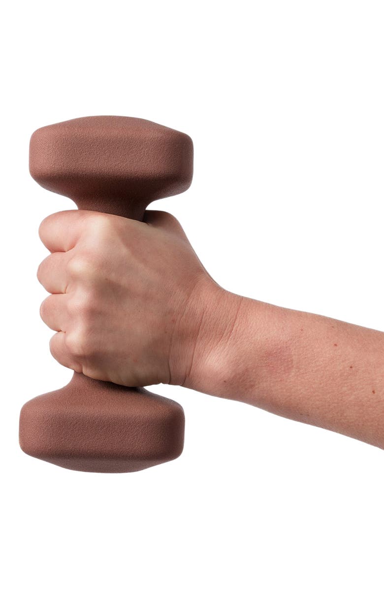 WeGym SafeGrip Dumbbells, Alternate, color, Rose