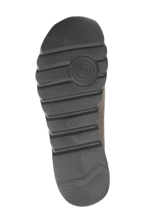 Wolky Snoafer Platform Wedge Penny Loafer In Brown