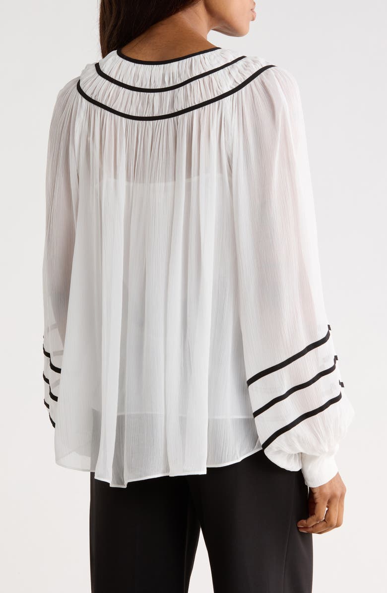 Diane von Furstenberg Beverly Top, Alternate, color, White
