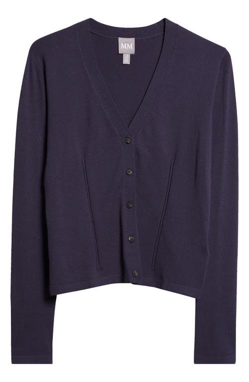Mm By Max Mara Aerosi Cardigan In Blue