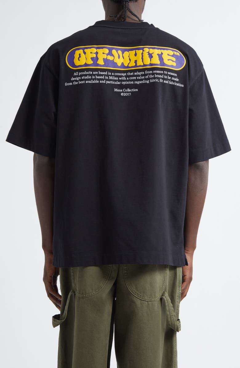 Off-White Puffy Logo Skate Graphic T-Shirt, Alternate, color, 