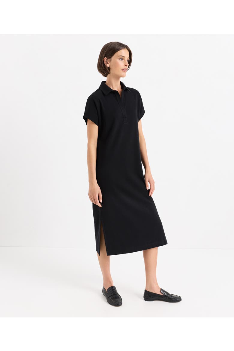 Organic Cotton Roam Go Anywhere Dress, Alternate, color, Black