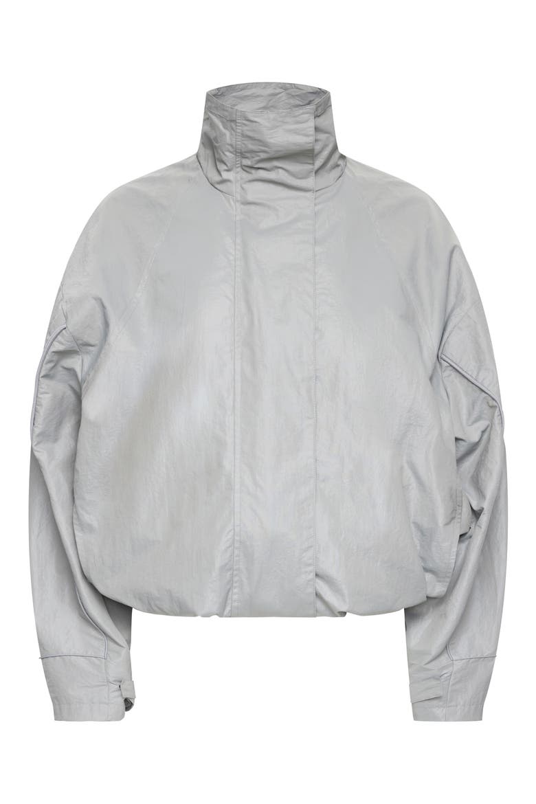 Shoreline Windbreaker Jacket, Alternate, color, SILVER