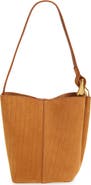 JW Anderson Small Corner Stripe Deerskin Tote