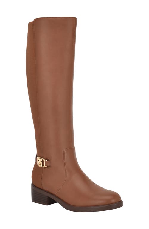 Tommy Hilfiger Imaliz Riding Boot In Brown