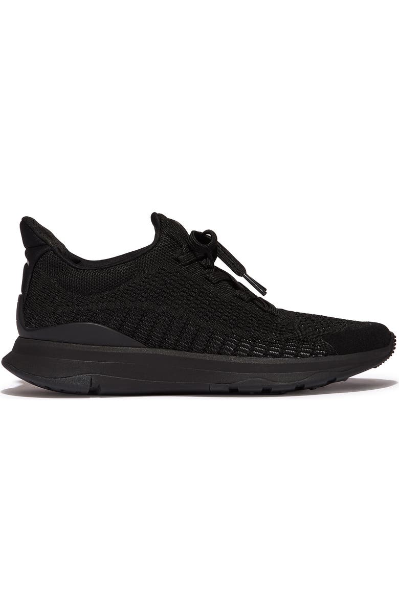 FitFlop Vitamin FFX Knit Sneaker, Alternate, color, All Black