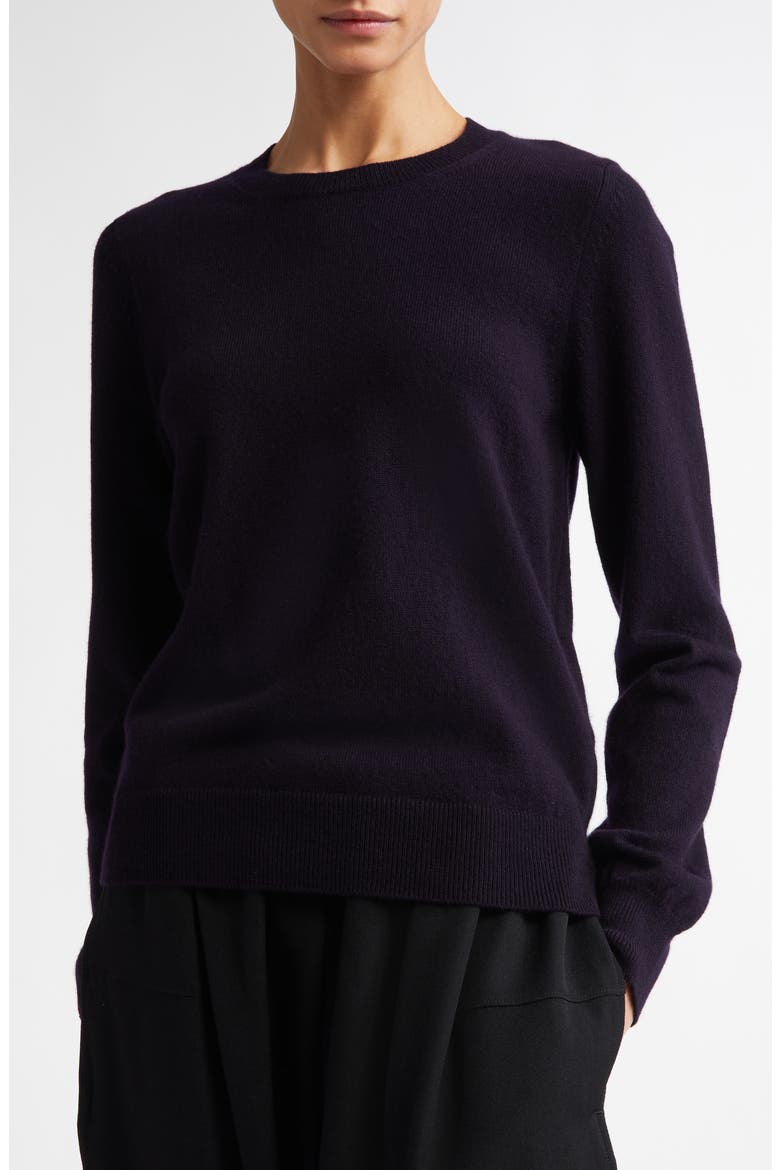 Cashmere Crewneck Sweater, Alternate, color, NAVY