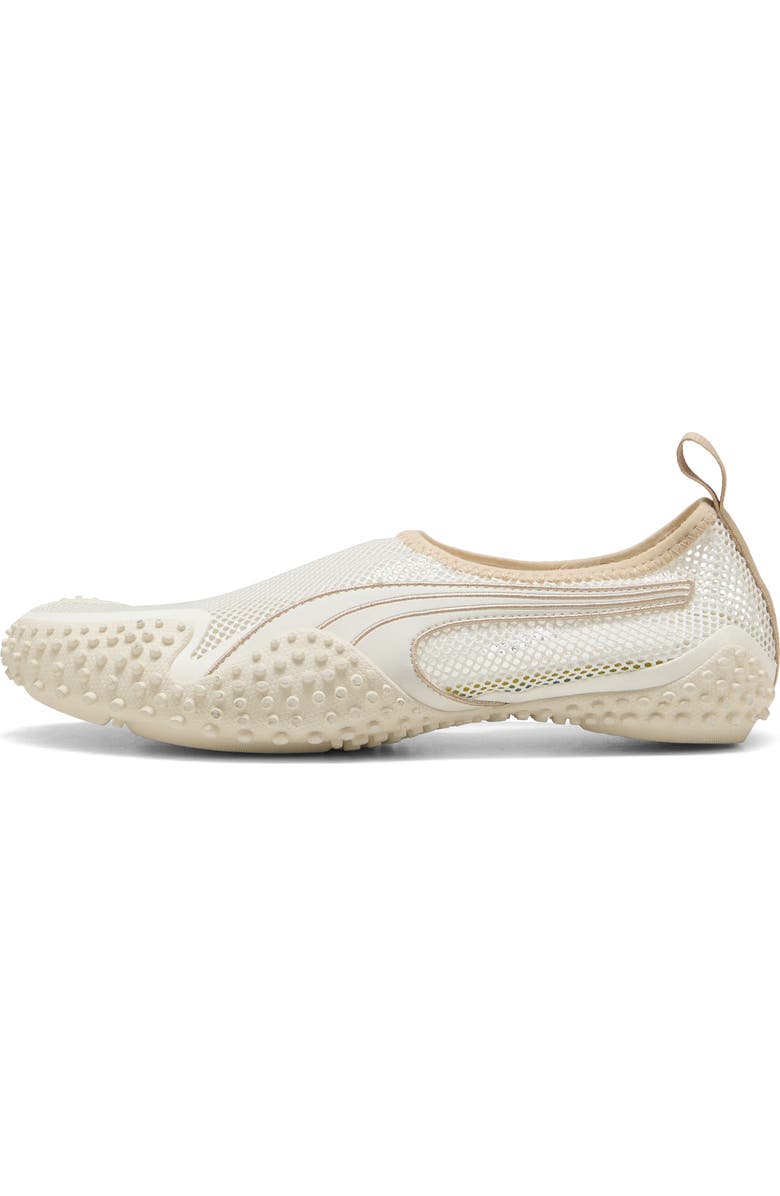 PUMA Gender Inclusive Mostro Flex Mesh Slip-On, Alternate, color, Warm White/ Light Sand