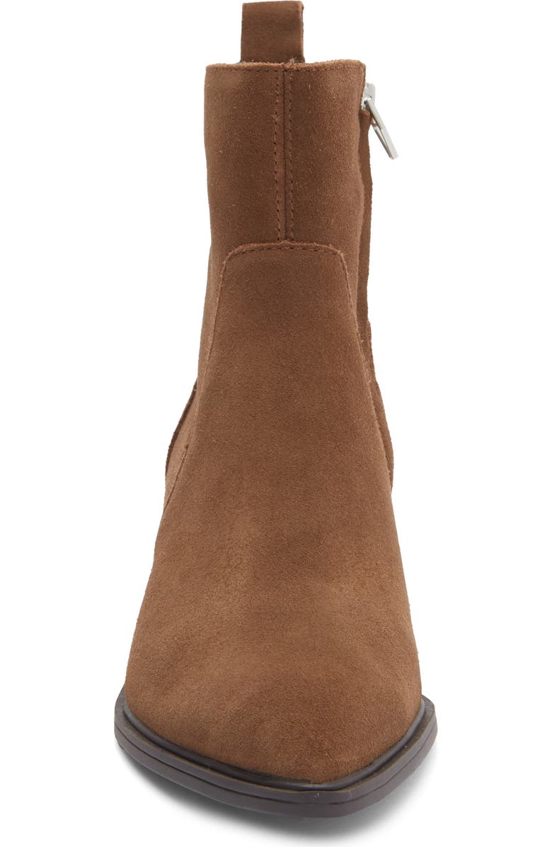 Dolce Vita Briele Pointed Toe Bootie, Alternate, color, Cocoa Suede